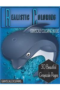 Realistic Coloring Grayscale Dolphins