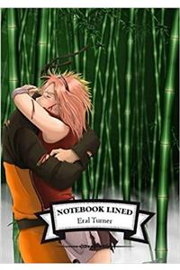 Lined Notebook - Naruto Sakura: Notebook Journal Diary, 110 Lined Pages, 7 X 10