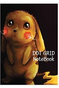 Dot Grid Notebook Saddest Pikachu