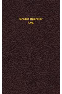 Grader Operator Log