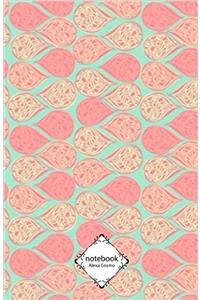 Notebook Journal Lined, Blank No Lined Art V.10