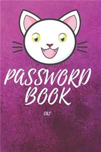 Password Book Cat
