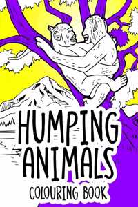 Humping Animals Adult Colouring Book