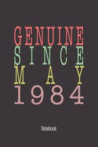 Genuine Since May 1984
