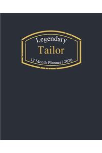 Legendary Tailor, 12 Month Planner 2020
