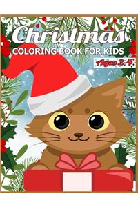 Christmas Coloring Book for Kids Ages 2-4