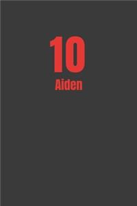 Aiden notebook