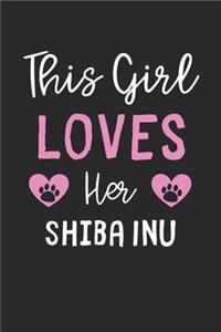 This Girl Loves Her Shiba Inu