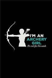 I'm an archery girl