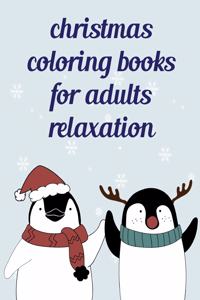 Christmas Coloring Books For Adults Relaxation