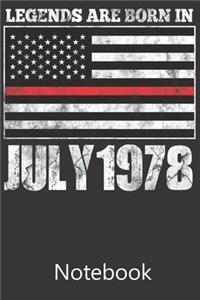 Legends Are Born In July 1978
