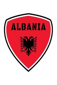 Albanien Wappen Notizbuch