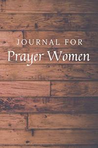 Journal For Prayer Women