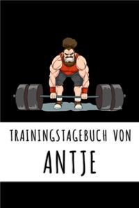 Trainingstagebuch von Antje
