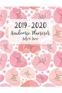 2019 - 2020 Academic Planner July to June