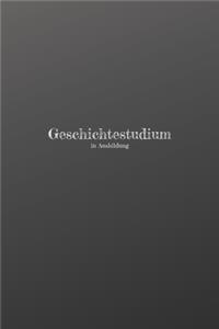 Geschichtestudium in Ausbildung