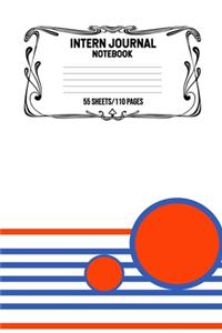 Intern Journal Notebook 55 Sheets/110 Pages