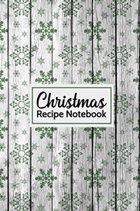 Christmas Recipe Notebook