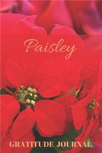 Paisley Gratitude Journal