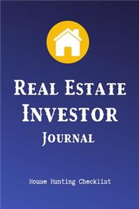 Real Estate Investor Journal House Hunting Checklist