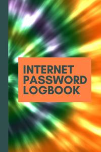 Internet Password Log Book