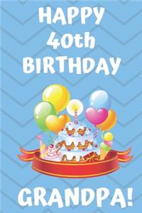 HAPPY 40th BIRTHDAY GRANDPA!