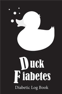 Duck Fiabetes Diabetic Log Book
