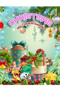 Christmas Adult Color By Numbers