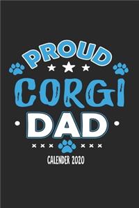 Proud Corgi Dad Calendar 2020
