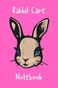 Rabbit Care Notebook