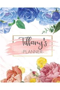 Tiffany's Planner: Monthly Planner 3 Years January - December 2020-2022 - Monthly View - Calendar Views Floral Cover - Sunday start