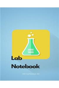 Lab Notebook 100 Carbonless Set: For Students, Chemistry