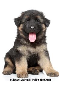 German Shepherd Puppy Notebook