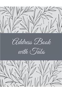 Address Book with Tabs