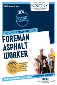 Foreman Asphalt Worker (C-2080)
