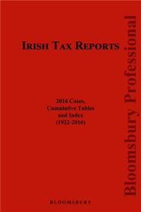 Irish Tax Reports 2016