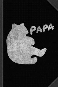 Papa Bear Vintage Journal Notebook