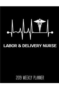 Labor & Delivery Nurse 2019 Weekly Planner