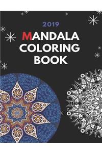 2019 Mandala Coloring Books