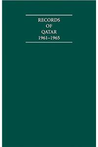 Records of Qatar 1961-1965 5 Volume Hardback Set