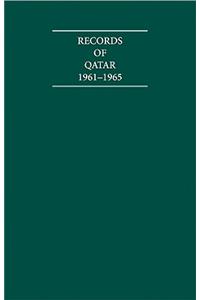 Records of Qatar 1961-1965 5 Volume Hardback Set