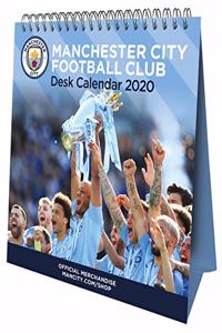 The Official Manchester City FC Desk Easel Calendar 2020 (2020 Calendar)