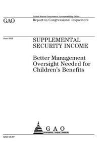 Supplemental security income