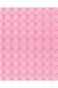 Bright Pink Blocks Sketchbook