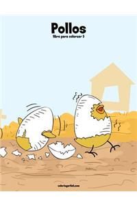 Pollos libro para colorear 3