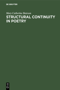 Structural Continuity in Poetry