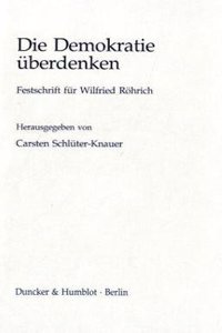 Die Demokratie Uberdenken