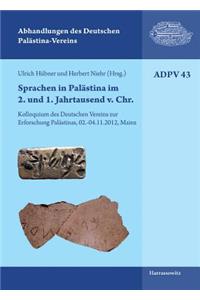 Sprachen in Palastina Im 2. Und 1. Jahrtausend V. Chr.