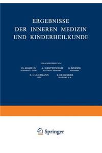 Ergebnisse der Inneren Medizin und Kinderheilkunde