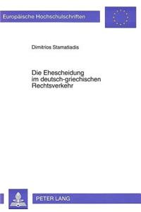 Die Ehescheidung in deutsch-griechischen Rechtsverkehr